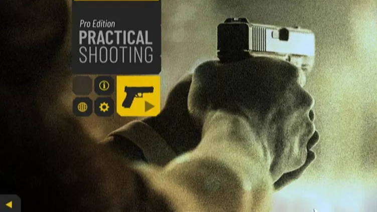 SimWay Practical Shooting simulator menu