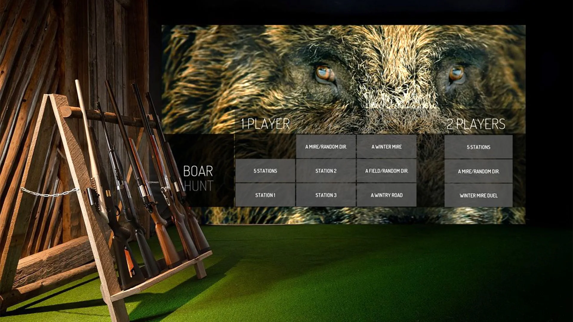 Installing a SimWay hunting simulator