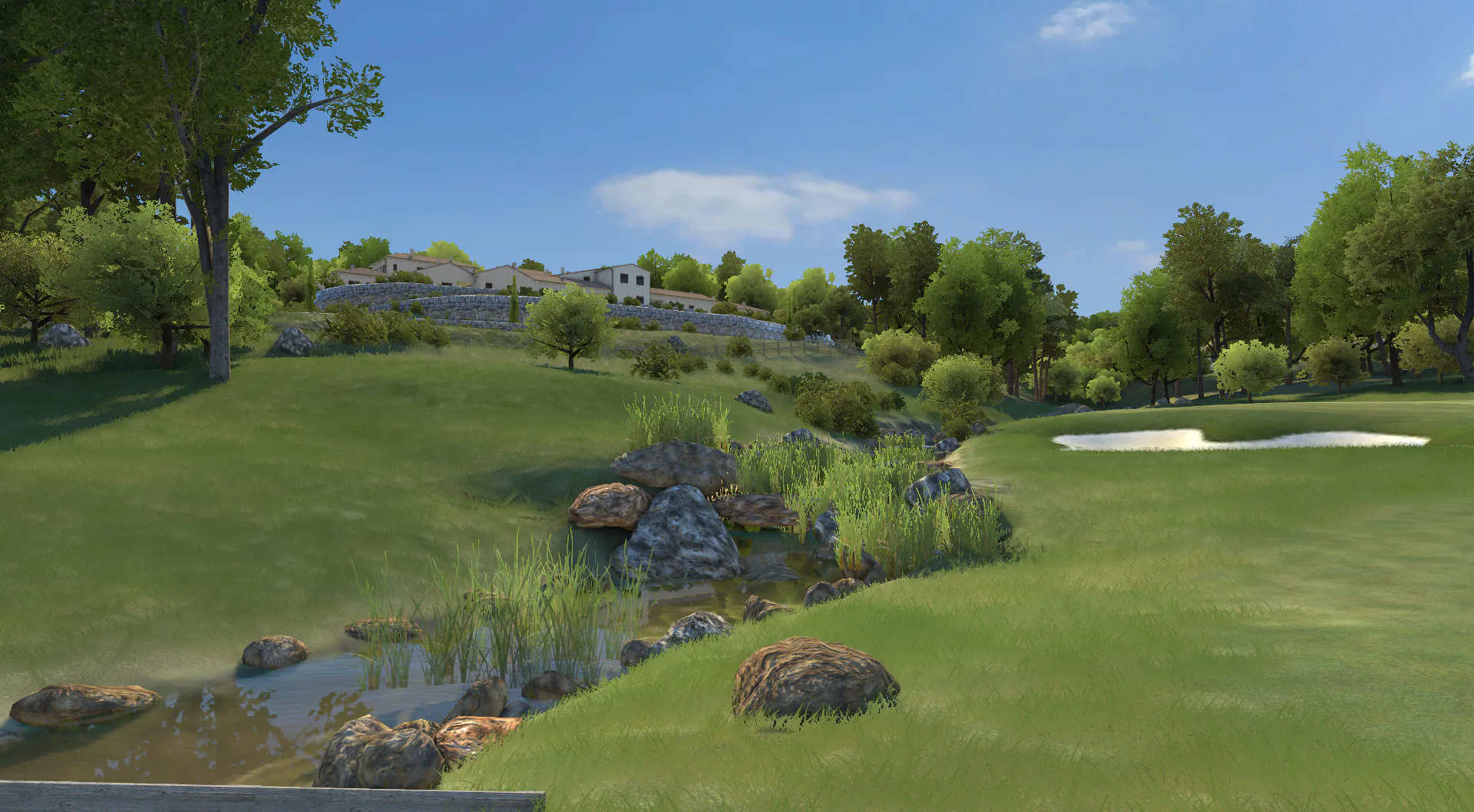 Terre Blanche golf course in SimWay golf simulator
